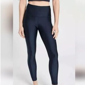 Women's Athleta Elation Sheen Navy High-Rise Leggings size S